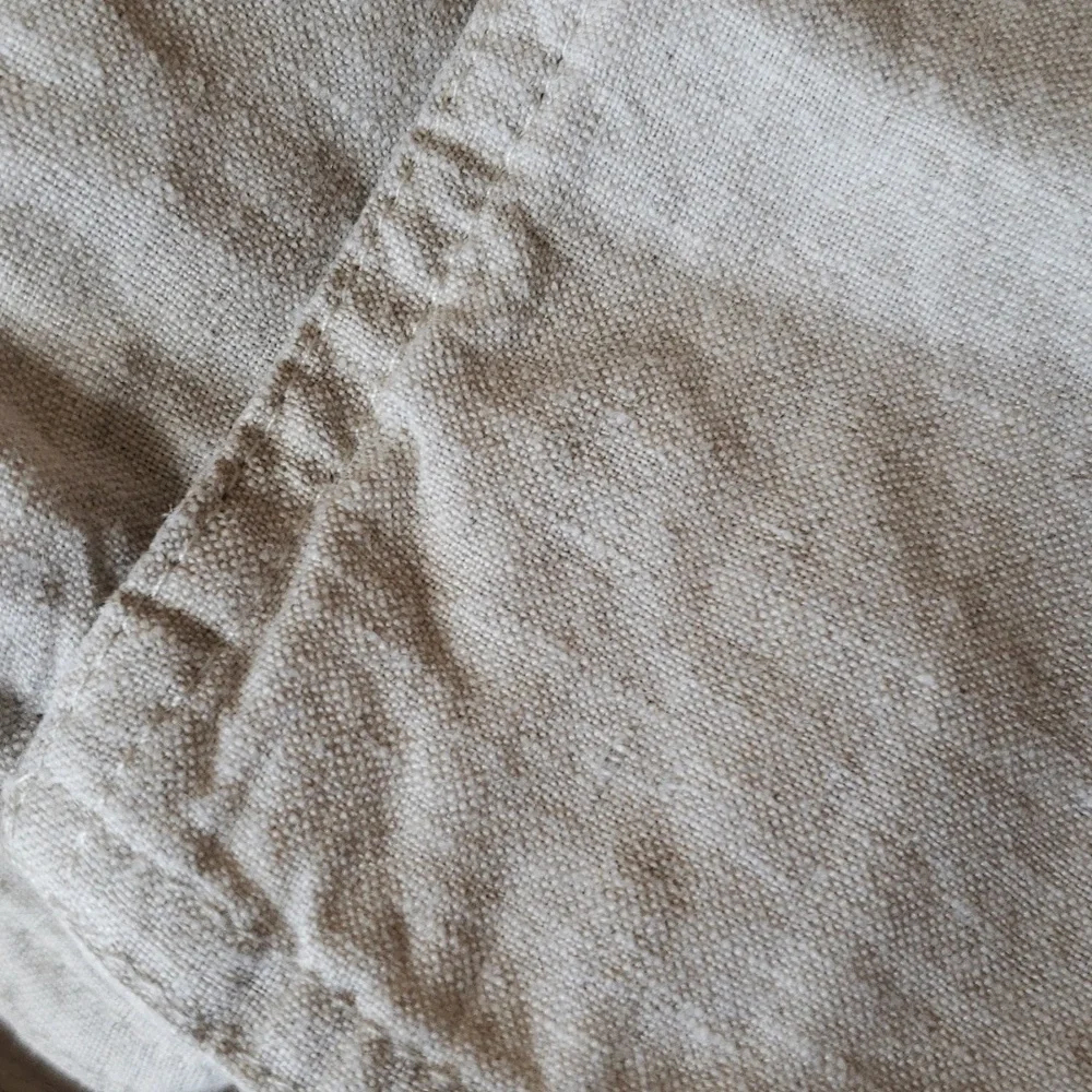 XZ XIFA NWOT French Linen Neutral Pillow Standard Shams